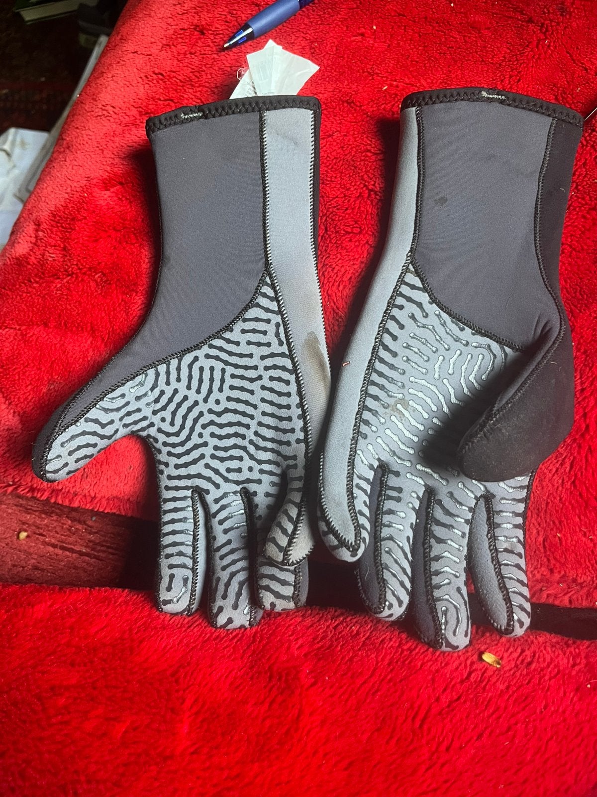 Te koop thermo Triboard handschoenen M/L 5mm, Ophalen of Verzenden, Zo goed als nieuw, Overige typen