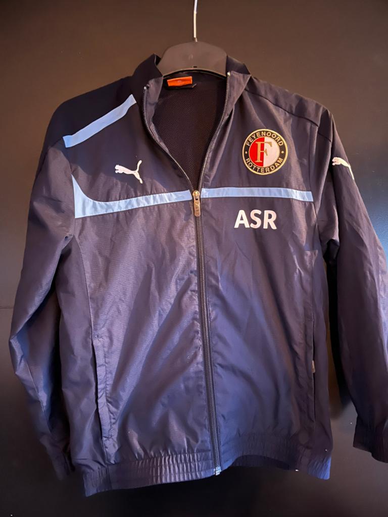 Feyenoord trainingsjack ASR . Maat 152, Maat XS of kleiner, Ophalen of Verzenden, Zo goed als nieuw, Trainingspak