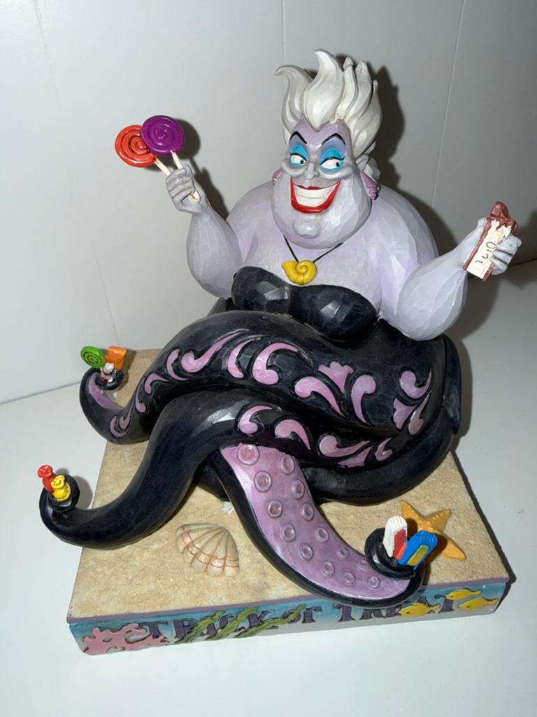 Disney traditions beeld Ursula Candy, Verzamelen, Disney, Ophalen of Verzenden, Zo goed als nieuw, Beeldje of Figuurtje