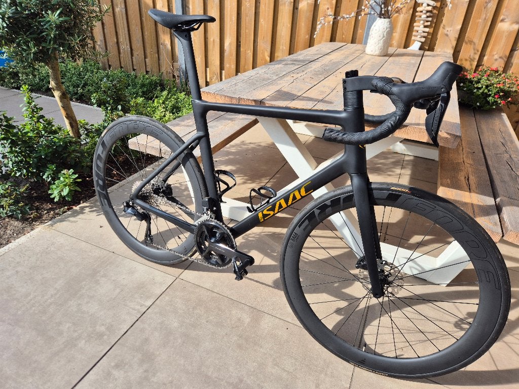ISAAC BOSON MT 59. Shimano 105 DI2 uit 2024 < 1000 KM, 28 inch, Carbon, Heren, Zo goed als nieuw