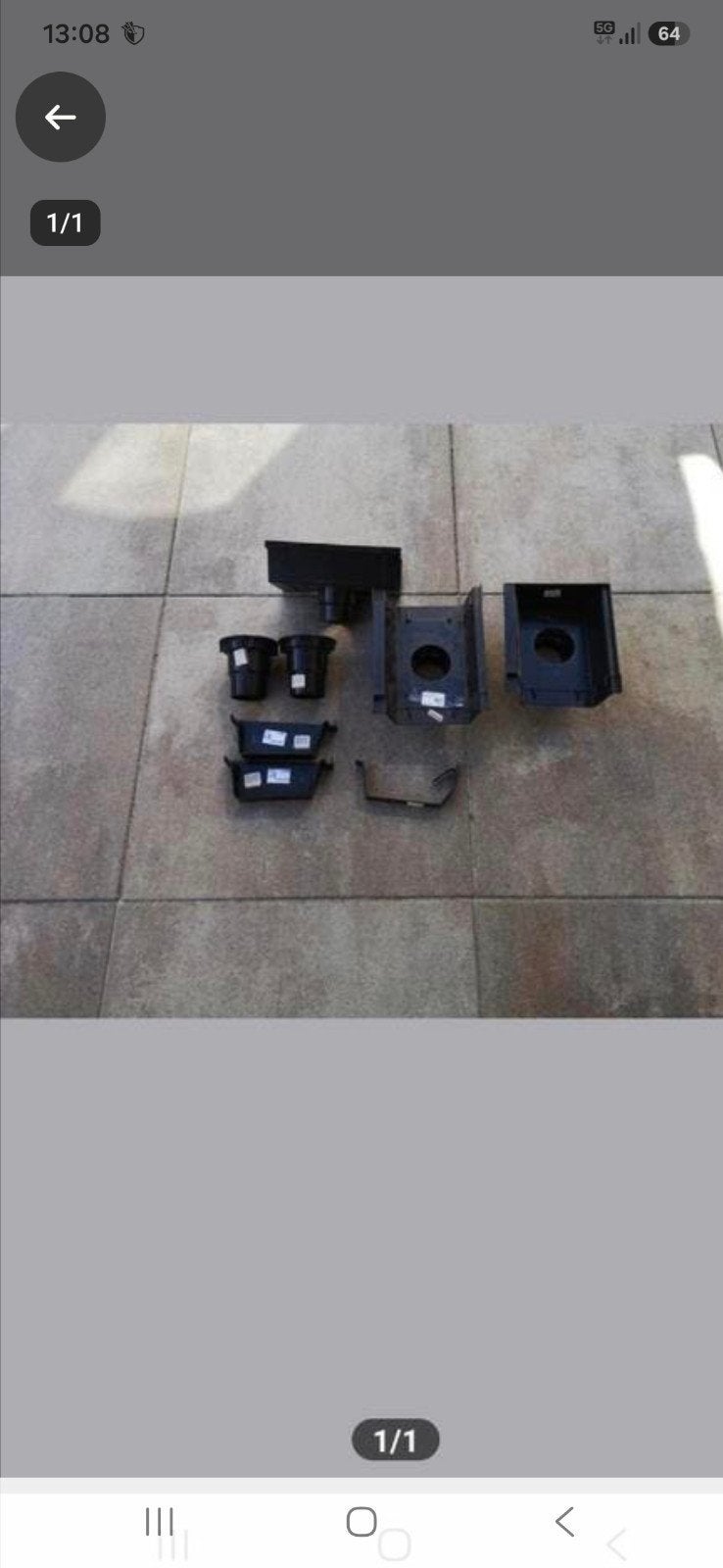 Martens Gootstukken 125mm Bruin - Nieuw & Ongebruikt, Pvc, Nieuw, Ophalen of Verzenden, Minder dan 2 meter