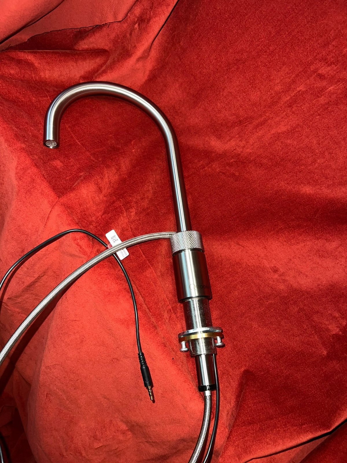 Quooker Nordic Rond RVS Single tap z.g.a.n., Ophalen of Verzenden, Zo goed als nieuw, Rvs, Kraan