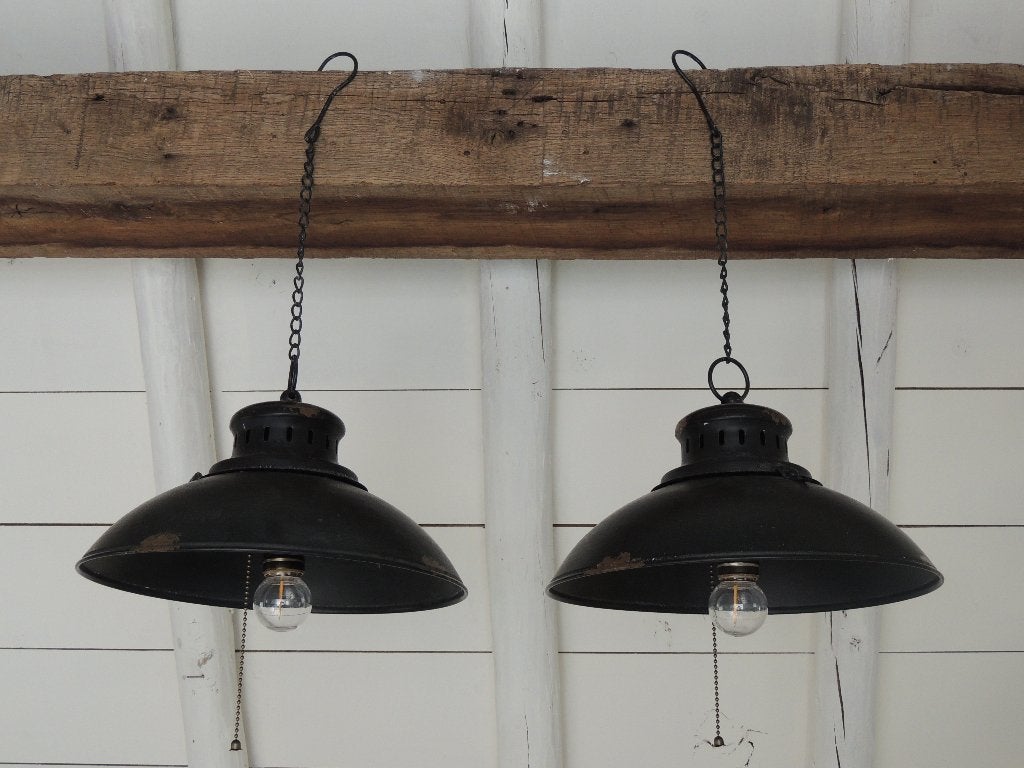 Hanglamp ijzer 30 cm kleur:zwart € 39,95, Ophalen, Nieuw