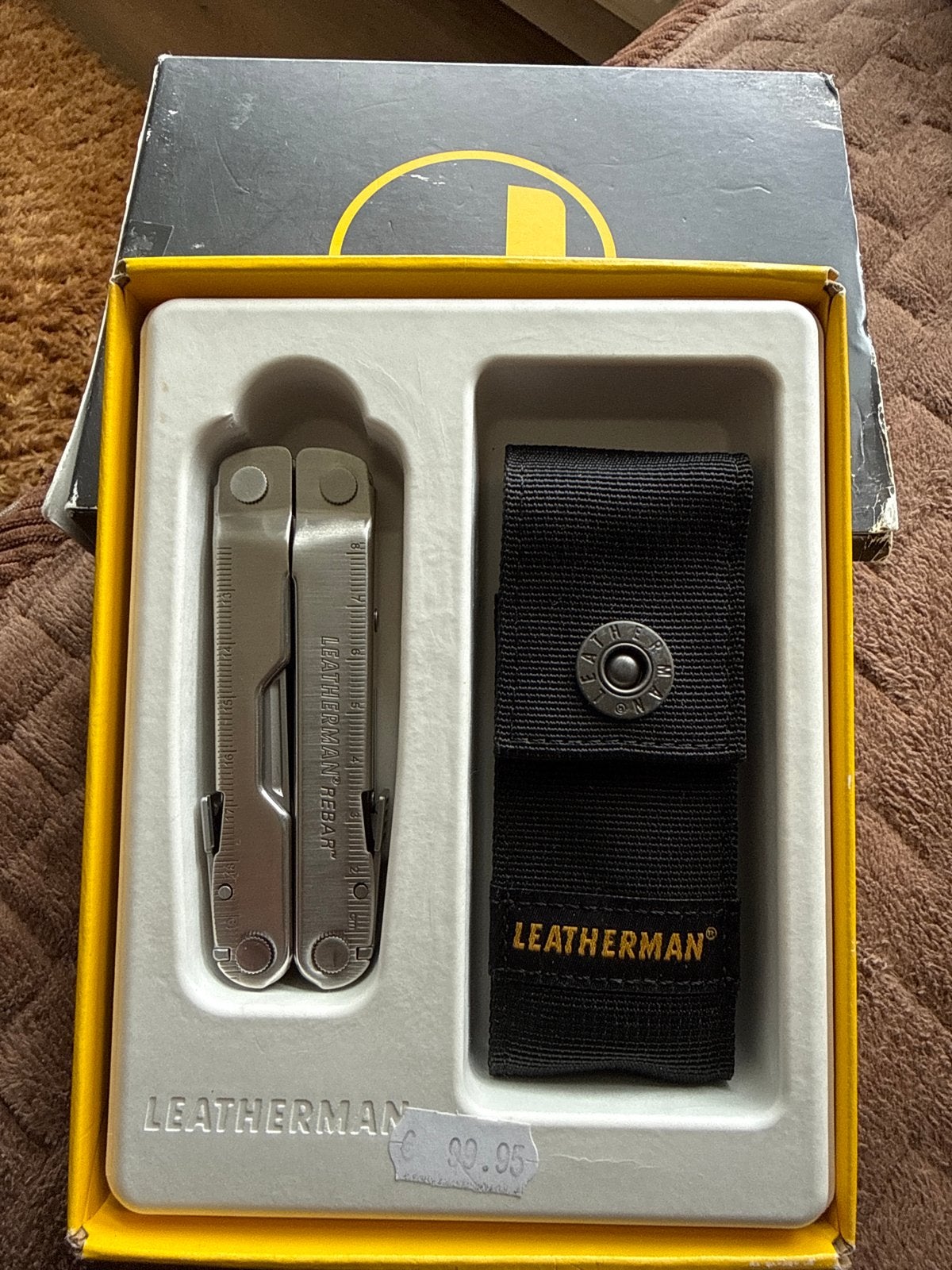 Leatherman Rebar Multitool met hoesje -  nieuw, Ophalen of Verzenden, Nieuw, Multitool, Overige merken
