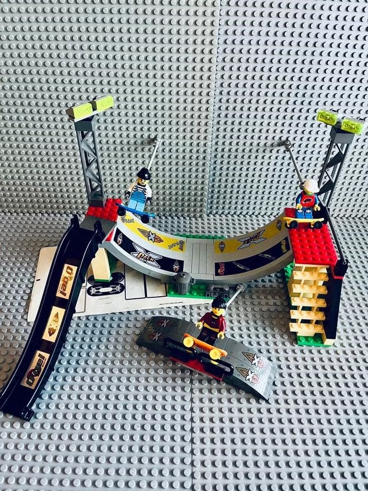 LEGO Island Extreme Stunts 6738 Skateboard Challenge, Compleet, Gebruikt, Overige thema's, Lego