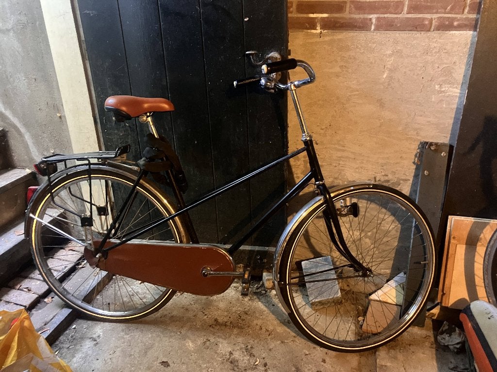fiets ontworpen door bekende Nederlandse ontwerper, Ophalen, Gebruikt, Terugtraprem