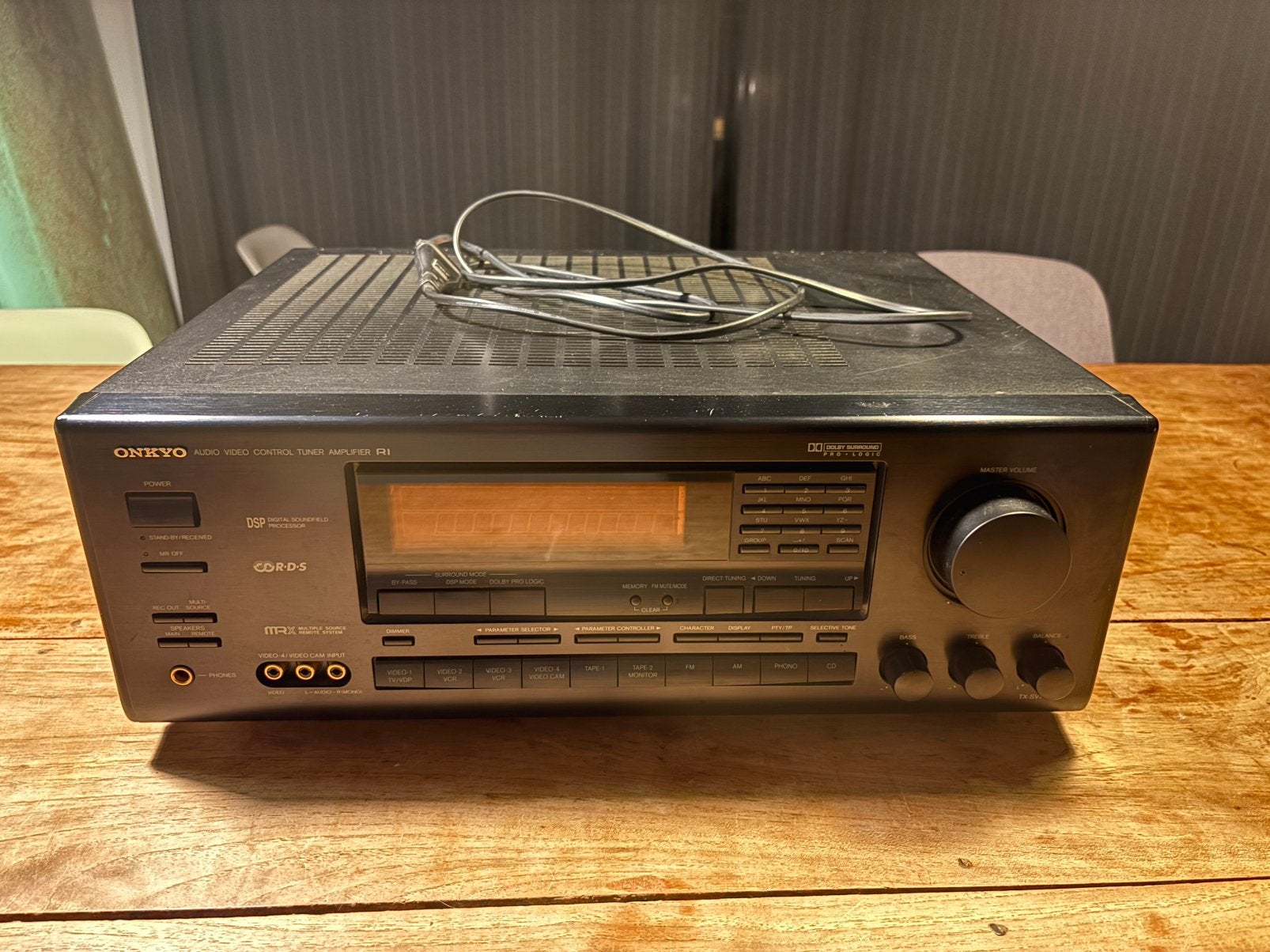 Onkyo TX-SV727R, Ophalen, Gebruikt, 60 tot 120 watt, Stereo