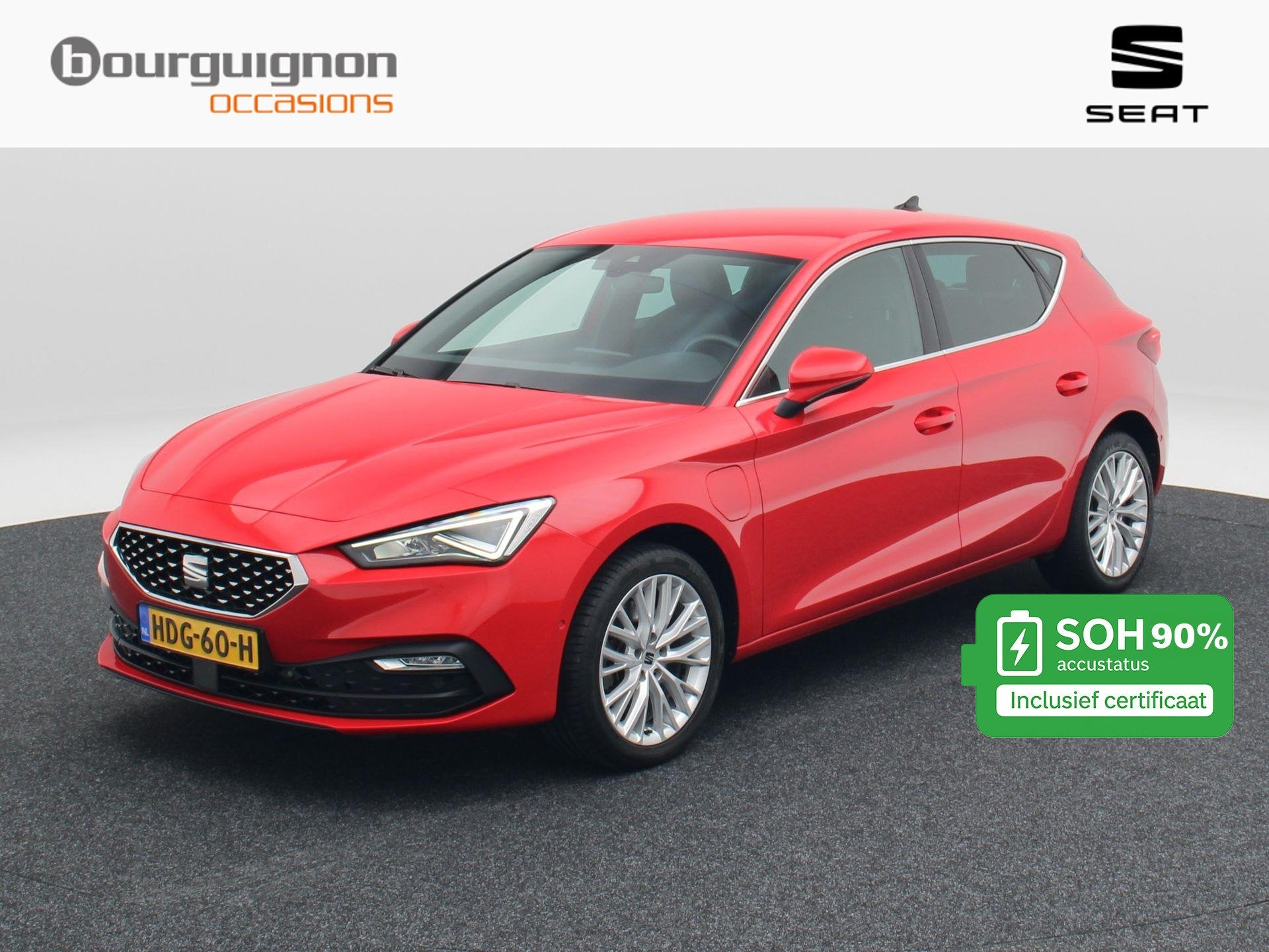 SEAT Leon 1.4 TSi 204 Pk eHybrid PHEV Xperience | Stoel/Stuu, Auto's, Dealer onderhouden, Stof, Gebruikt, Euro 6