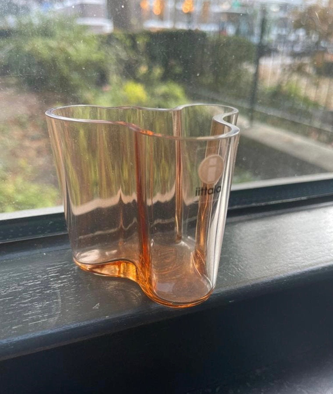 Iittala Alvar Aalto miniatuurvaas, rio brown, 5,5 cm, Ophalen of Verzenden, Zo goed als nieuw