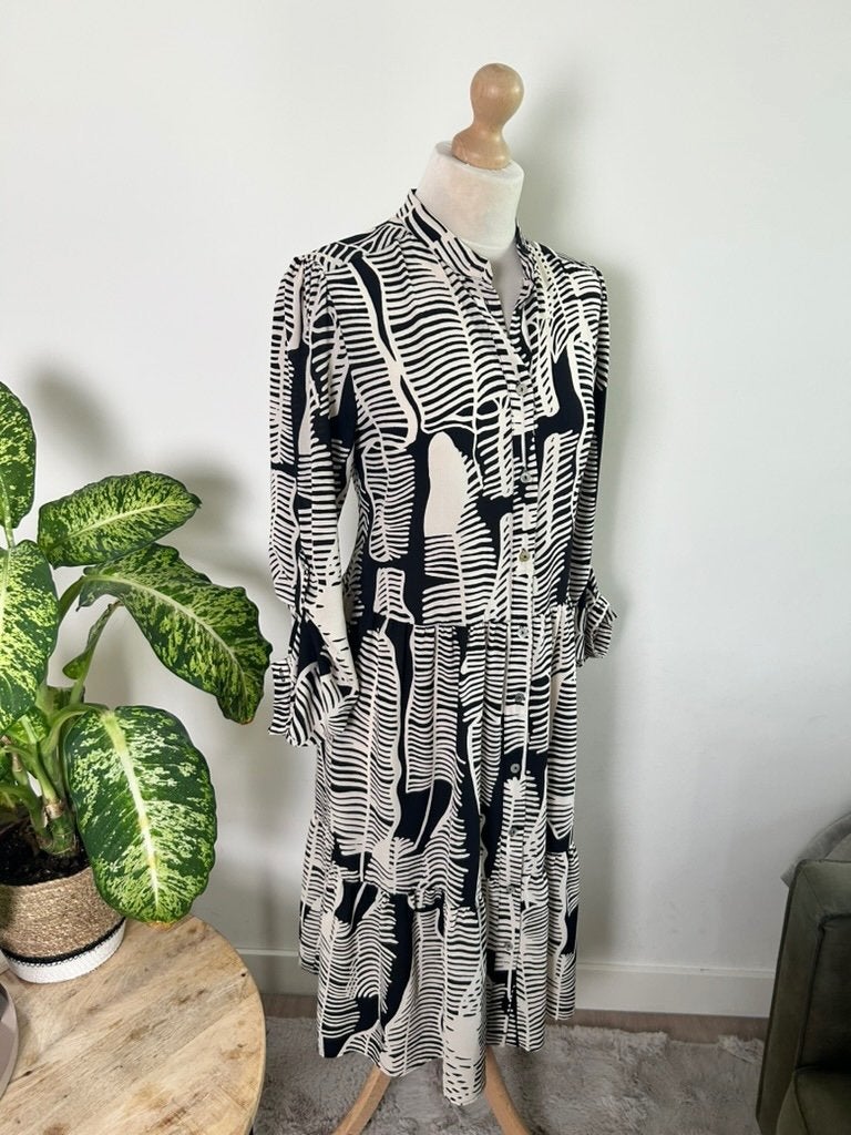 Summum woman Amsterdam maat 38 gave zomer jurk 3553, Summum Woman, Summum Woman, Zwart, Ophalen of Verzenden