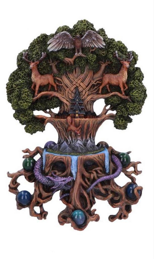 Anne Stokes Wandplaat Yggdrasil Levensboom 30,5cm, Ophalen of Verzenden, Nieuw, Fantasy
