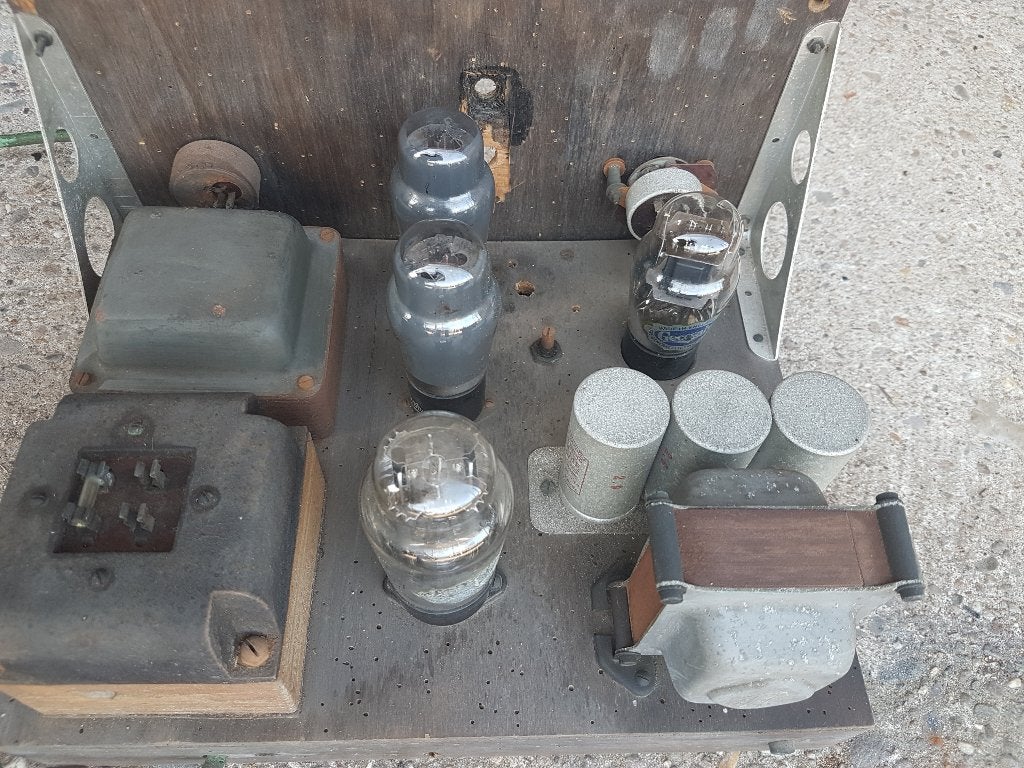 Oude versterker, Minder dan 60 watt, Ophalen, Overige merken, Gebruikt