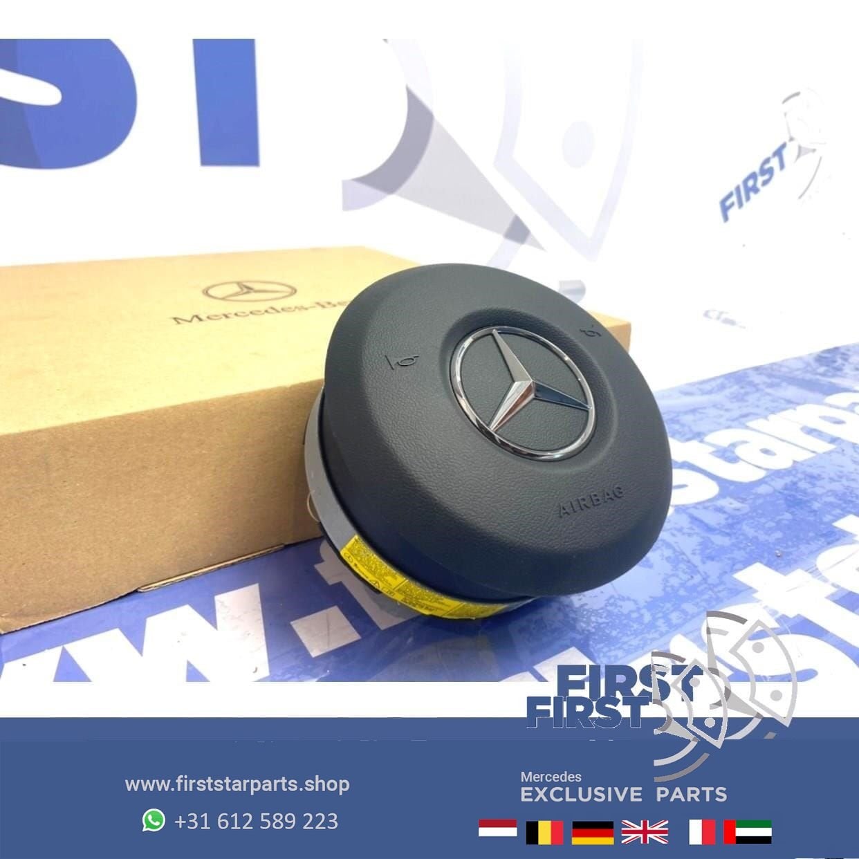 2020 AMG STUURAIRBAG W177 W118 H247 W205 W213 W238 W257 W167, Auto-onderdelen, Dashboard en Schakelaars, Gebruikt, -, Ophalen of Verzenden