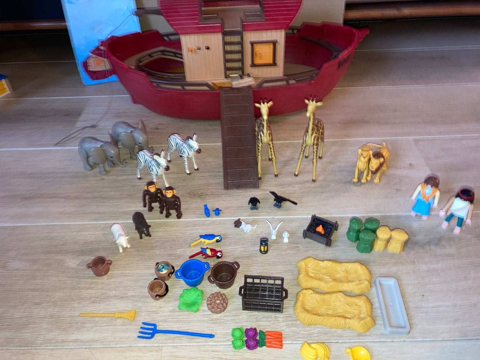 Playmobil Ark van Noach met veel dieren en accessoires, Ophalen, Gebruikt, Jongen of Meisje