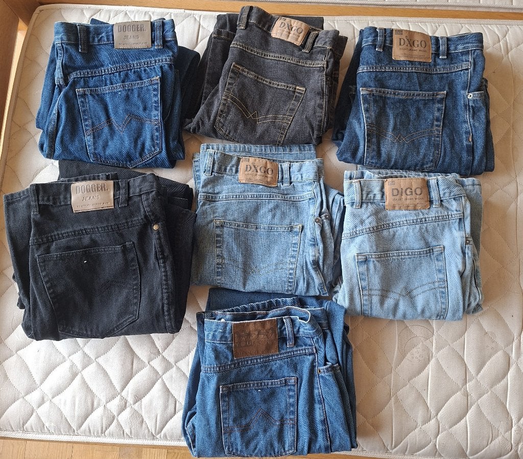 HEREN JEANS/KORTE BROEKEN /WERK BROEKEN, Ophalen of Verzenden, Nieuw, Overige kleuren, Overige jeansmaten