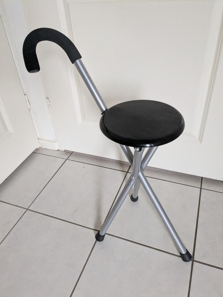 Zit wandelstok., Ophalen of Verzenden, Zo goed als nieuw