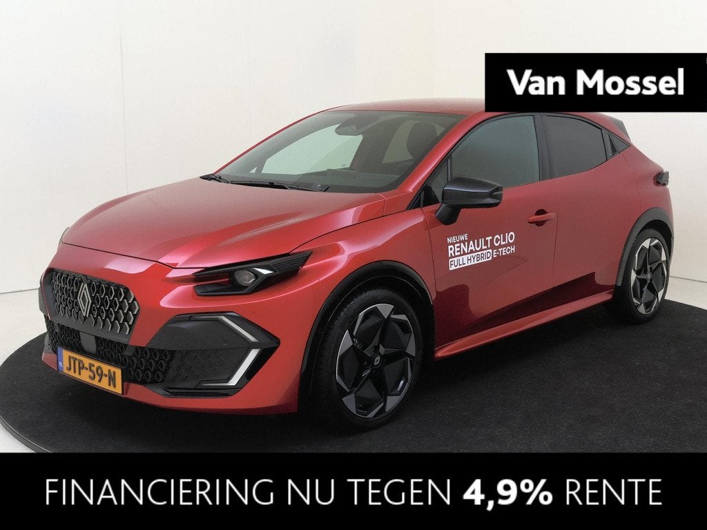 Renault Clio 1.8 Hybrid 160 techno | Pack Première | Reserv, Auto's, Renault, Stof, Euro 6, 4 cilinders, 1246 kg