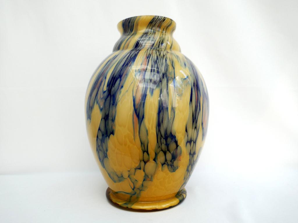 Scailmont - Art Deco vaas - opaline jaren 30 België, Ophalen of Verzenden