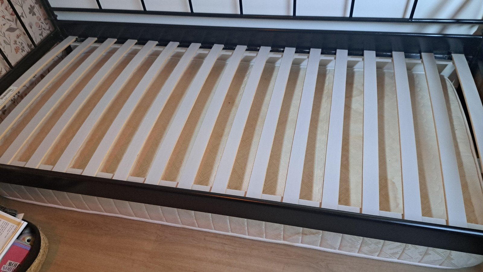 Lattenbodem 90x200, Huis en Inrichting, Slaapkamer | Matrassen en Bedbodems, Ophalen, 90 cm, Eenpersoons, Zo goed als nieuw