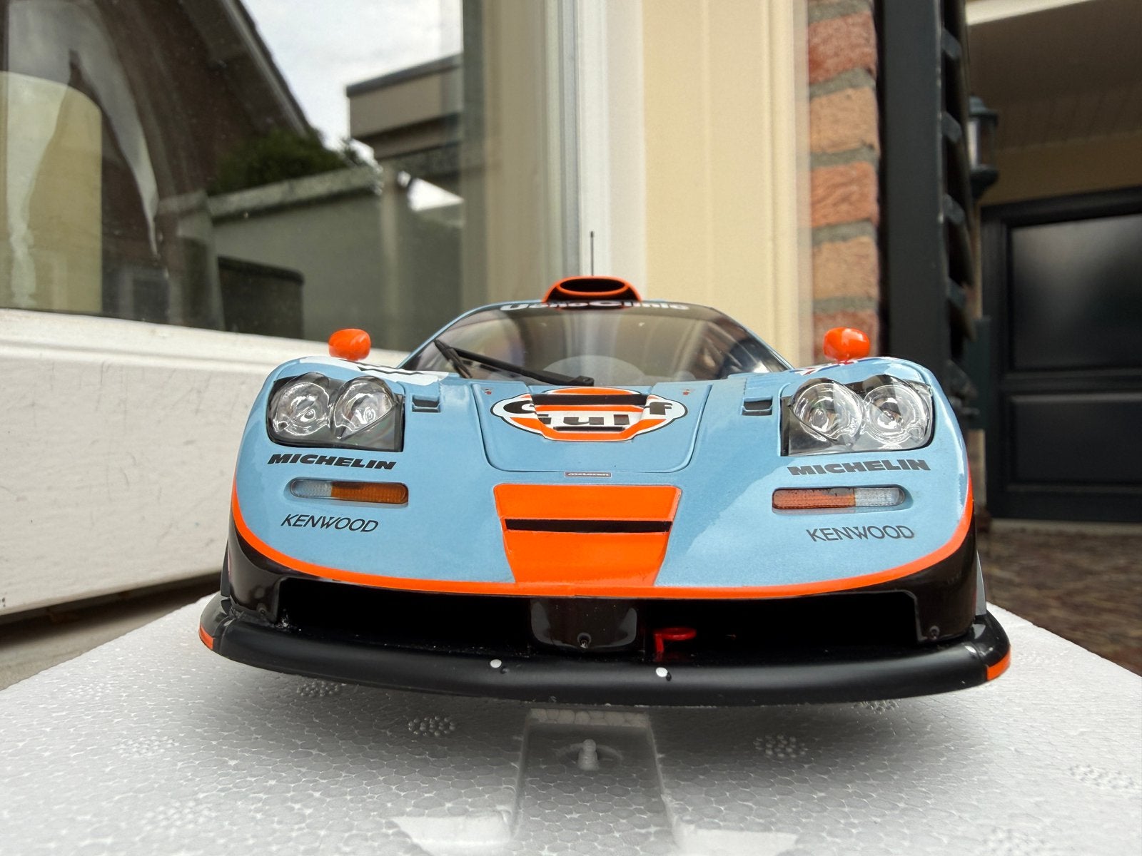 1:18 McLaren F1 GTR #41 Gulf Team LeMans 1997 Minichamps, Minichamps, Auto, Nieuw, Ophalen of Verzenden