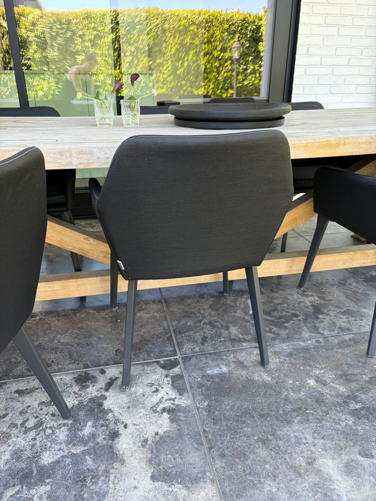 Tuinstoelen, Tuin en Terras, Tuinsets en Loungesets, Ophalen, Zo goed als nieuw