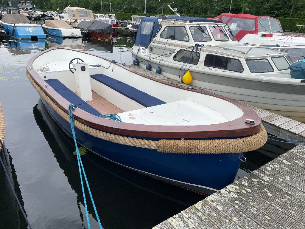 Reddingssloep 8m betimmerd 27pk diesel, Watersport en Boten, Sloepen, Gebruikt, Binnenboordmotor, 8 m, 60 cm