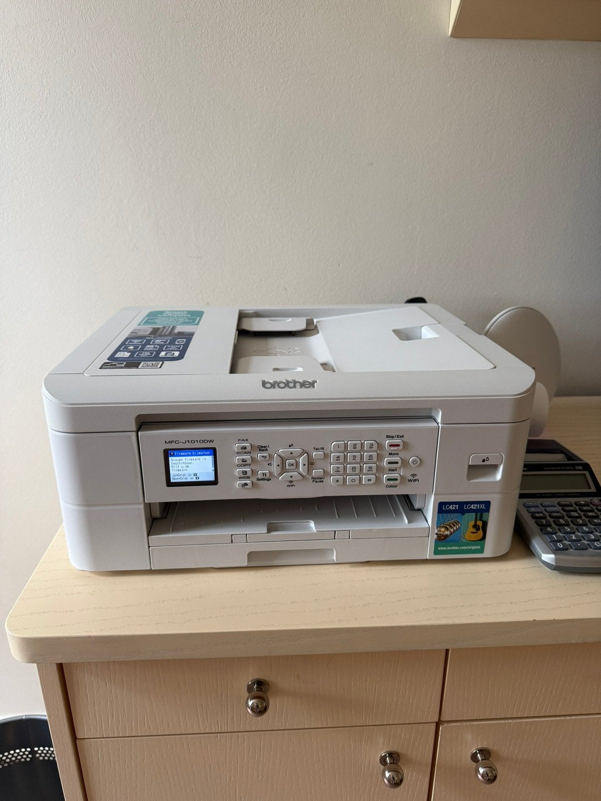 Brother draadloze printer, Inkjetprinter, All-in-one, Ophalen of Verzenden, Zo goed als nieuw