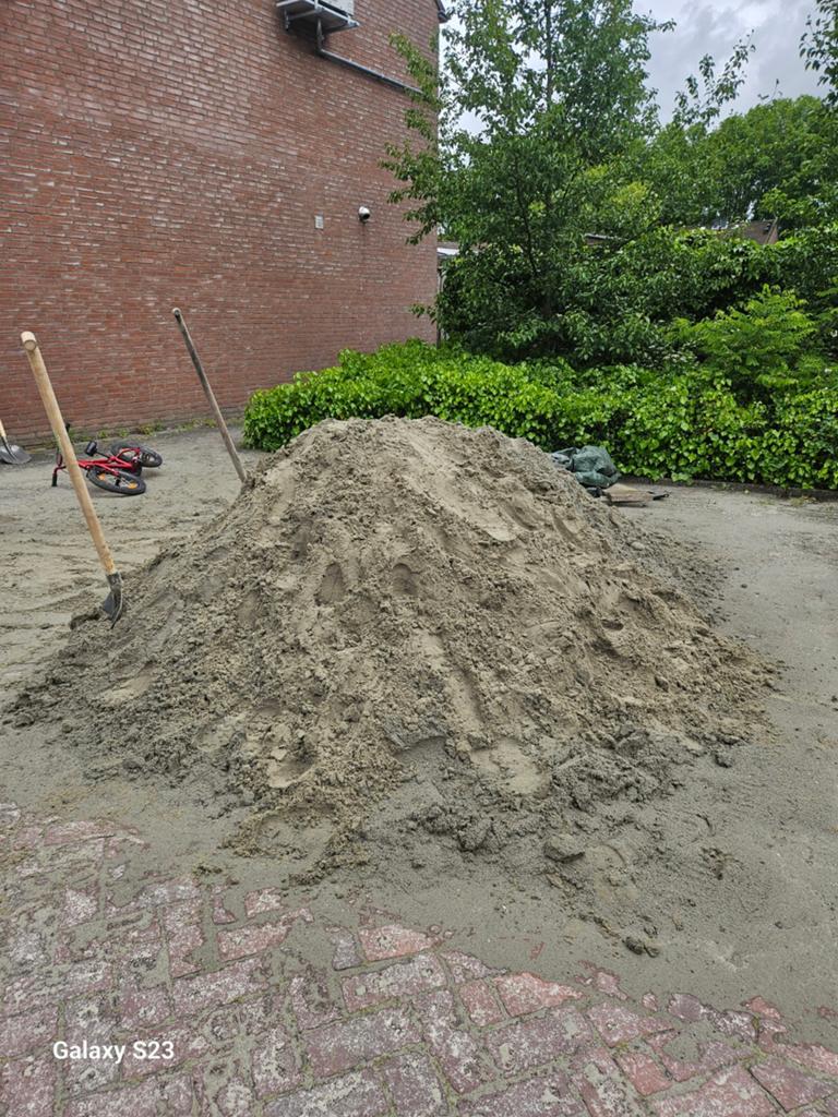 Gratis zand af te halen, Tuin en Terras, Zand, Ophalen