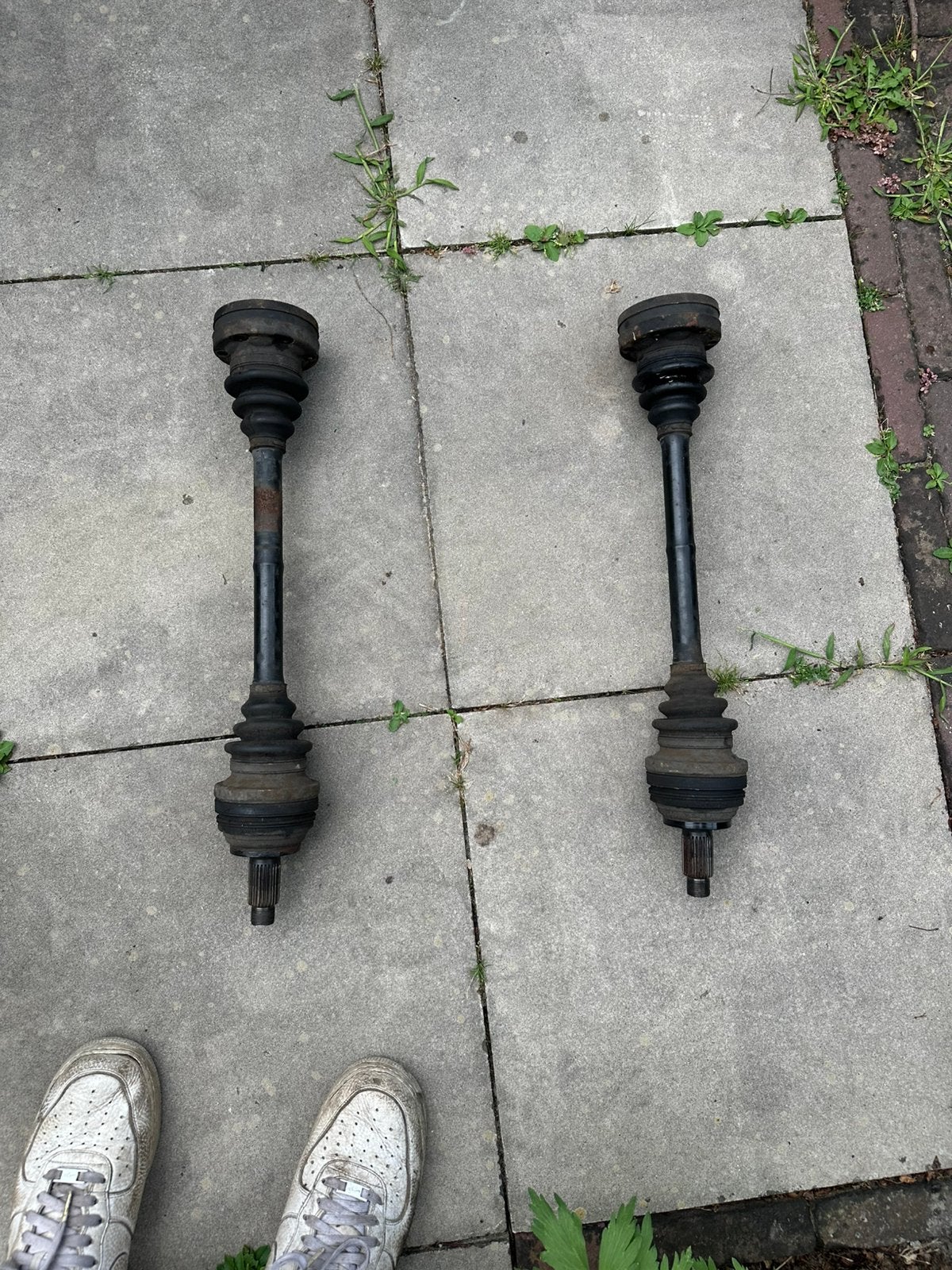 BMW E30 aandrijfassen achter L+R 316i 318i 318is 320i 325i, Auto-onderdelen, Ophalen