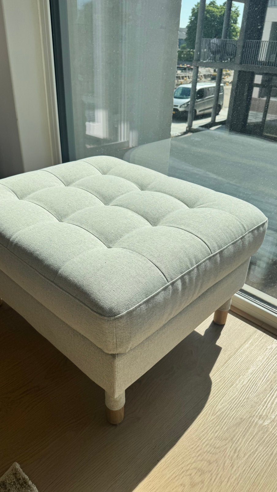 Landskrona ikea poef, Ophalen, Nieuw, Vierkant, Minder dan 50 cm