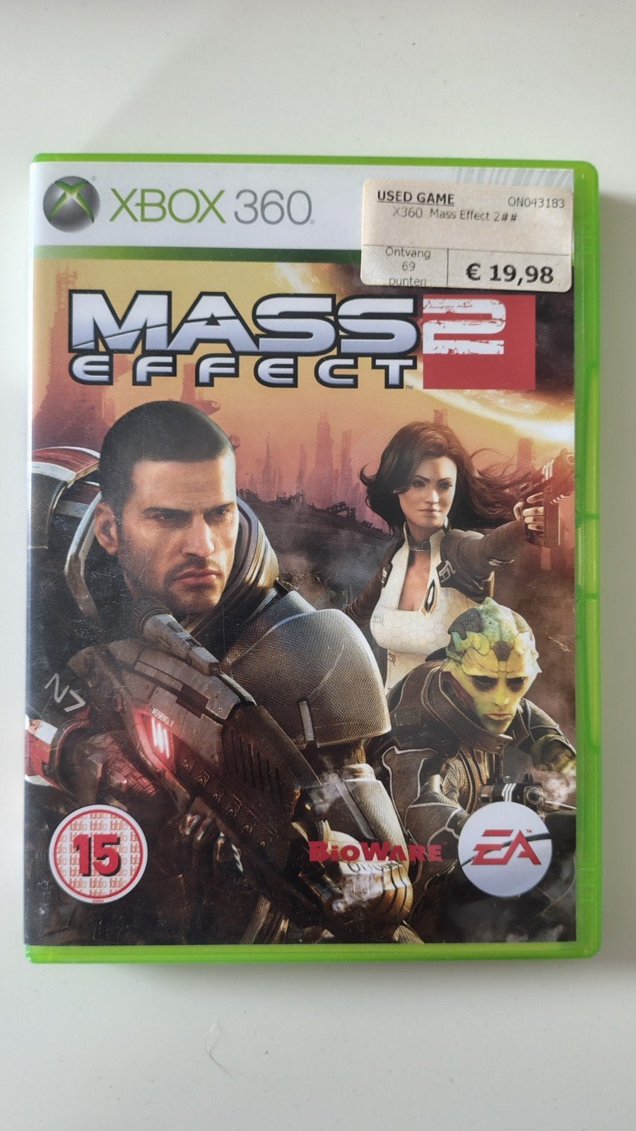 Mass Effect 2 - Xbox 360 (Gebruikt), Gebruikt, 1 speler, Ophalen of Verzenden, Role Playing Game (Rpg)