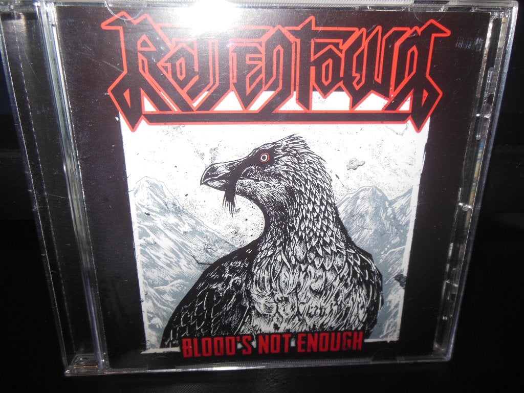cd heavy rock metal rottentown blood's not enough, Ophalen of Verzenden, Zo goed als nieuw, Hardrock, Album