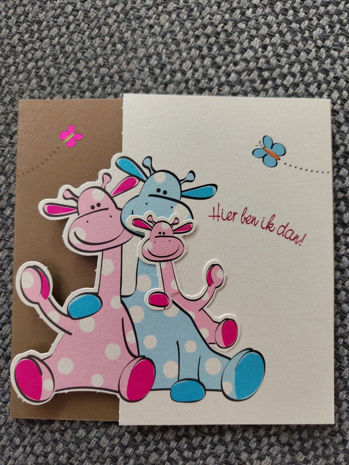 belarto kaart, Ophalen of Verzenden, 2000 tot heden, Geboortekaartje