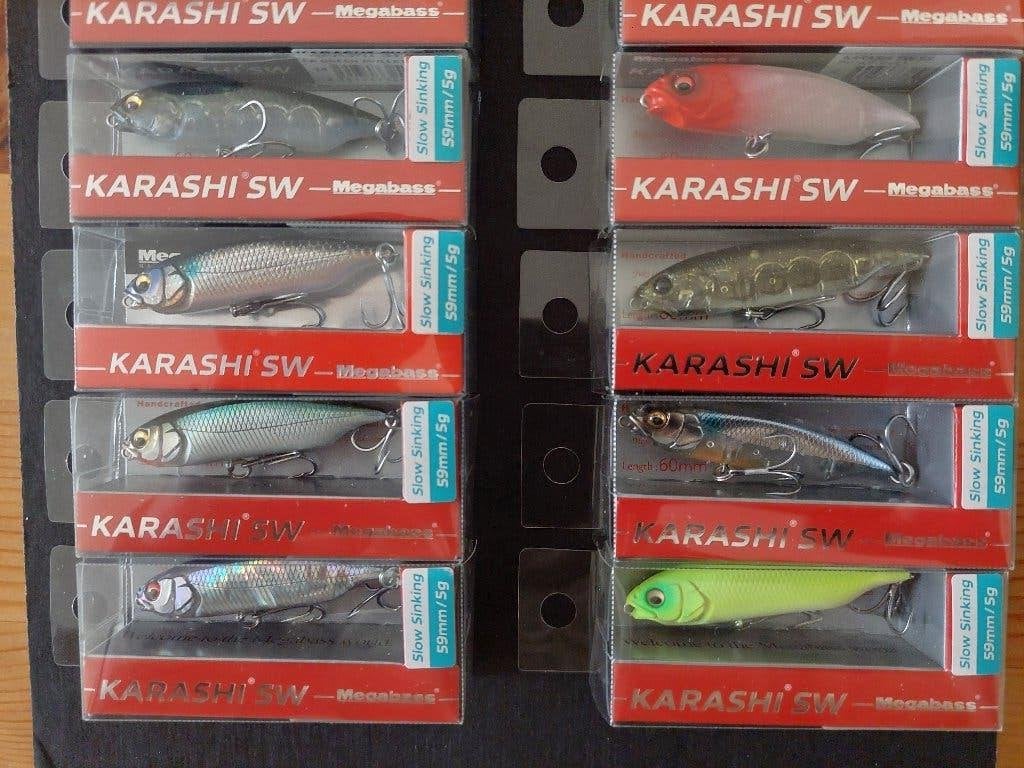 Megabass Karashi SWSS (Slow Sinking - 5g), Overige soorten