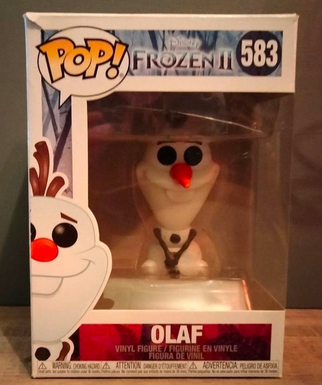 583 Olaf Disney Frozen 2 Funko Pop, Verzenden, Zo goed als nieuw