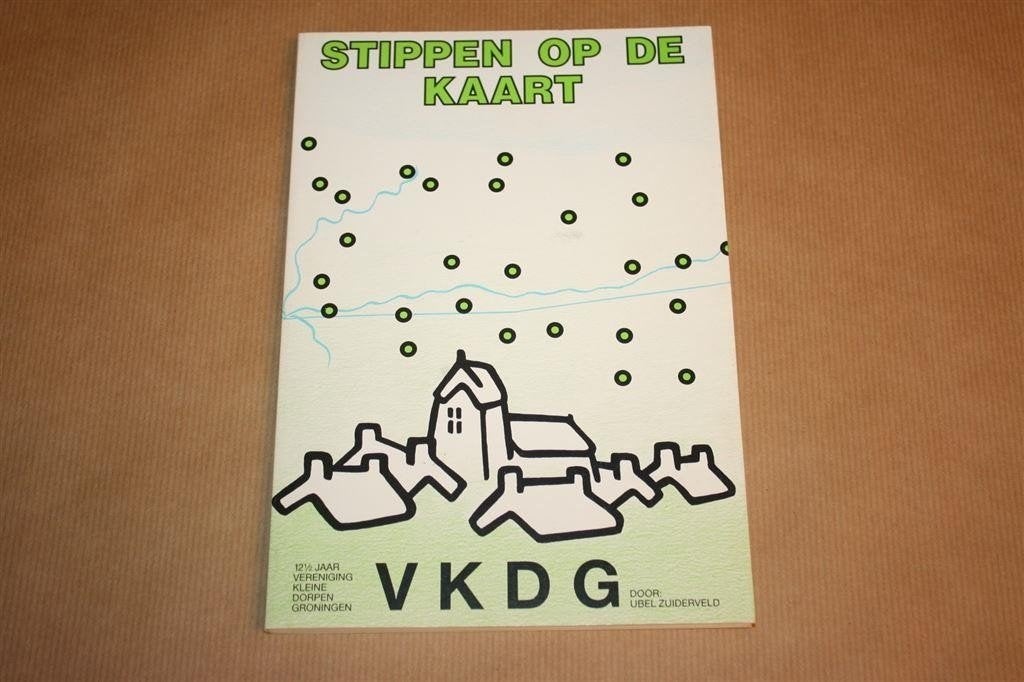 Stippen op de Kaart — Kleine Dorpen Groningen, Jubileumboek, Ophalen of Verzenden, Gelezen