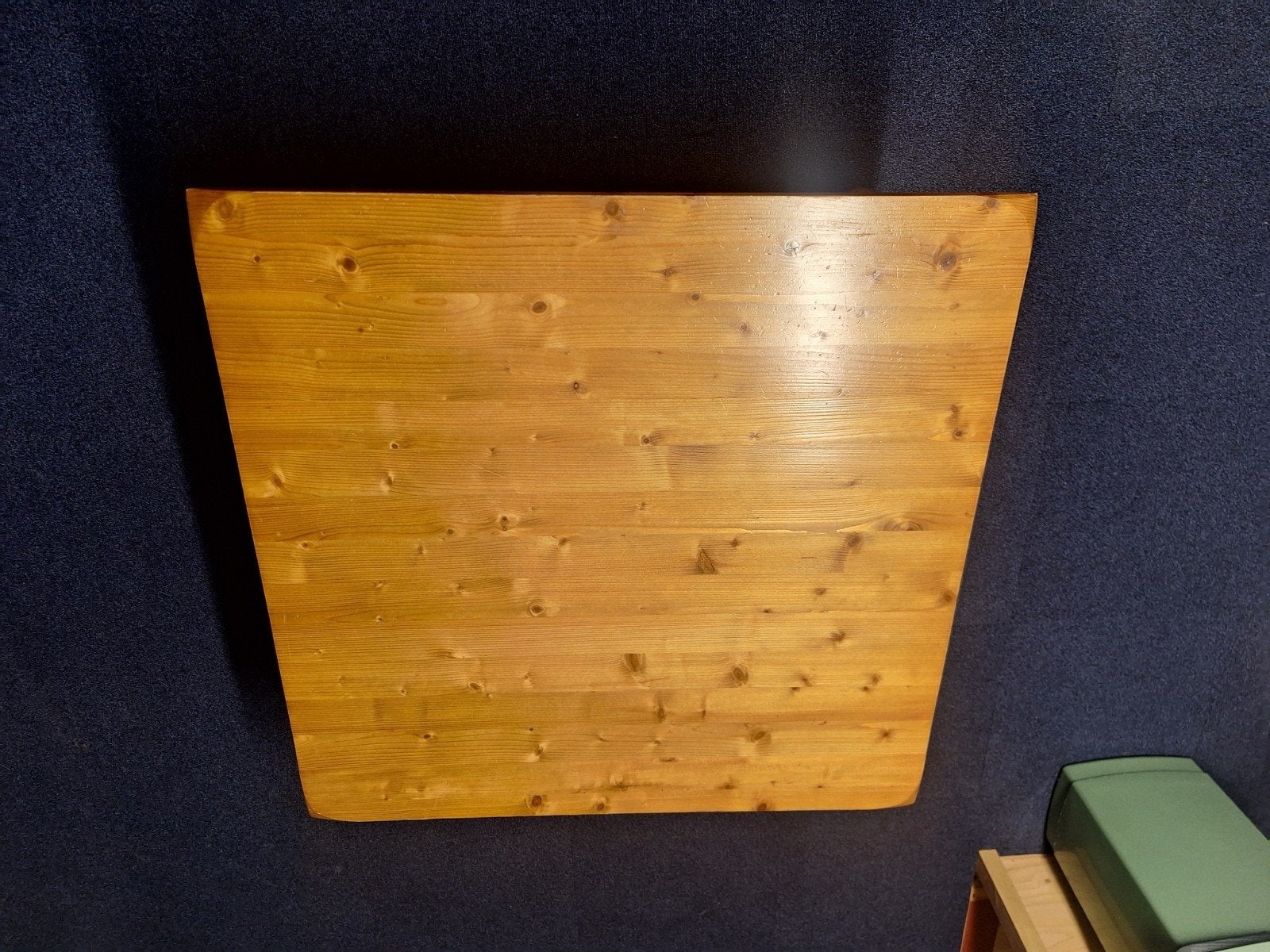 Te koop grenen salontafel, Ophalen, Gebruikt, 50 tot 100 cm, Vierkant