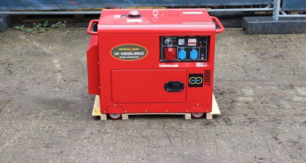 aggregaat/generator Diesel 9500w 11,9kva gratis bezorging, Dieselolie, Geluidgedempt, Nieuw, Ophalen of Verzenden