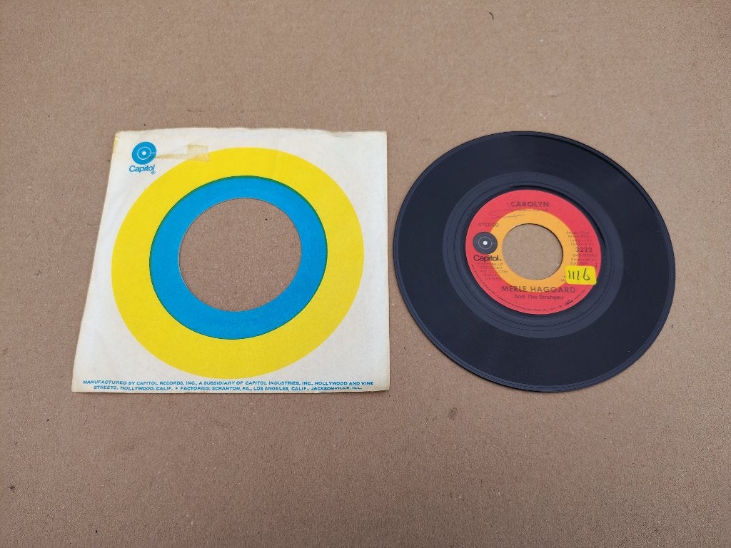 Single: Merle Haggard - Carolyn (1971) USA, Verzenden, Gebruikt, 7 inch, Pop