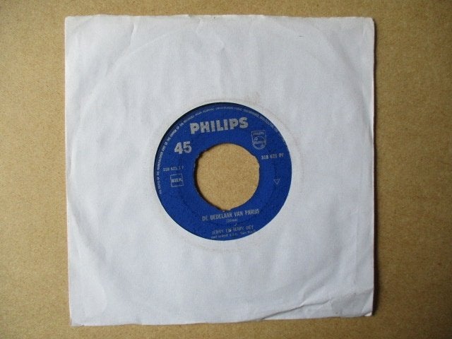 s0052 jerry en mary bey - de bedelaar van parijs, Cd's en Dvd's, Ophalen, Gebruikt, 7 inch, Overige genres