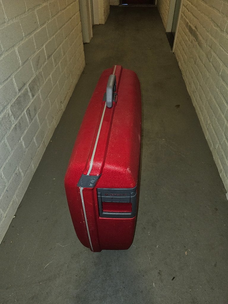 Samsonite reiskoffer, Sieraden, Tassen en Uiterlijk, Koffers, Gebruikt, Hard kunststof, 35 tot 45 cm, Ophalen