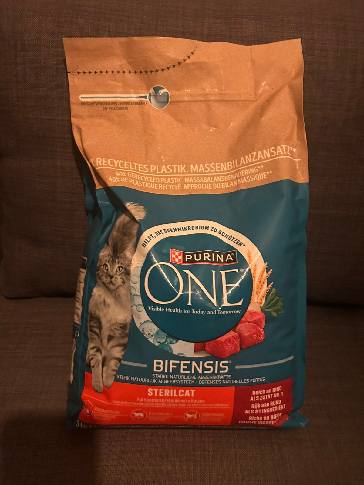Purina one Brokken 3kg, Ophalen, Hond