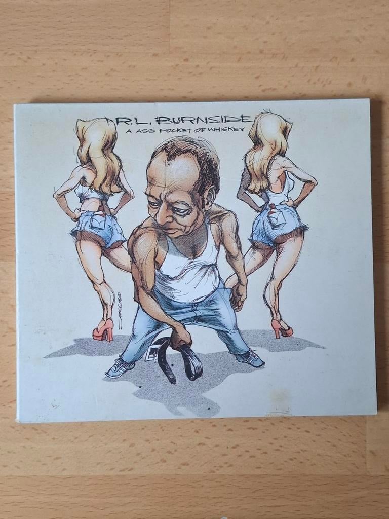 R.L. Burnside - A Ass Pocket of Whiskey CD, Cd's en Dvd's, Ophalen of Verzenden, 1980 tot heden, Zo goed als nieuw, Blues