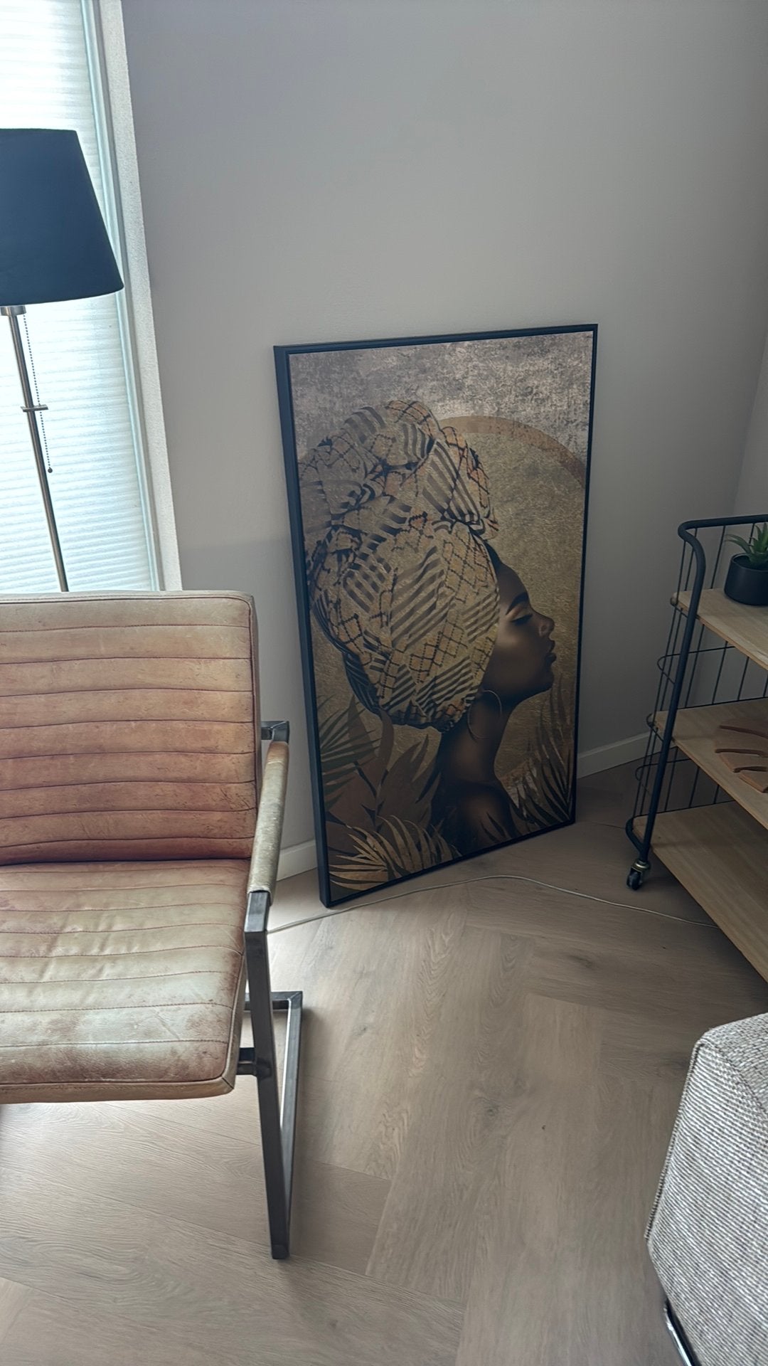 Schilderij wanddecoratie muurdecoratie, Ophalen, Zo goed als nieuw