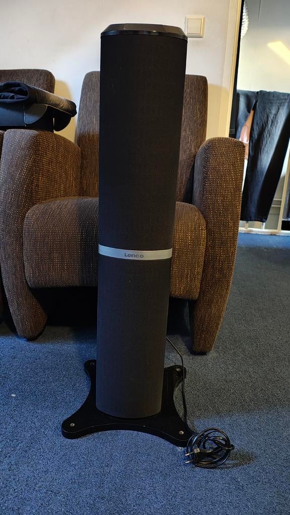 Lenco speaker zuil 60W met radio en diverse aansluitingen, Ophalen