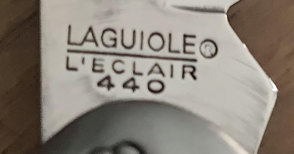 Laguiole L'Eclair 440 Zakmes met Houten Handvat, Ophalen of Verzenden