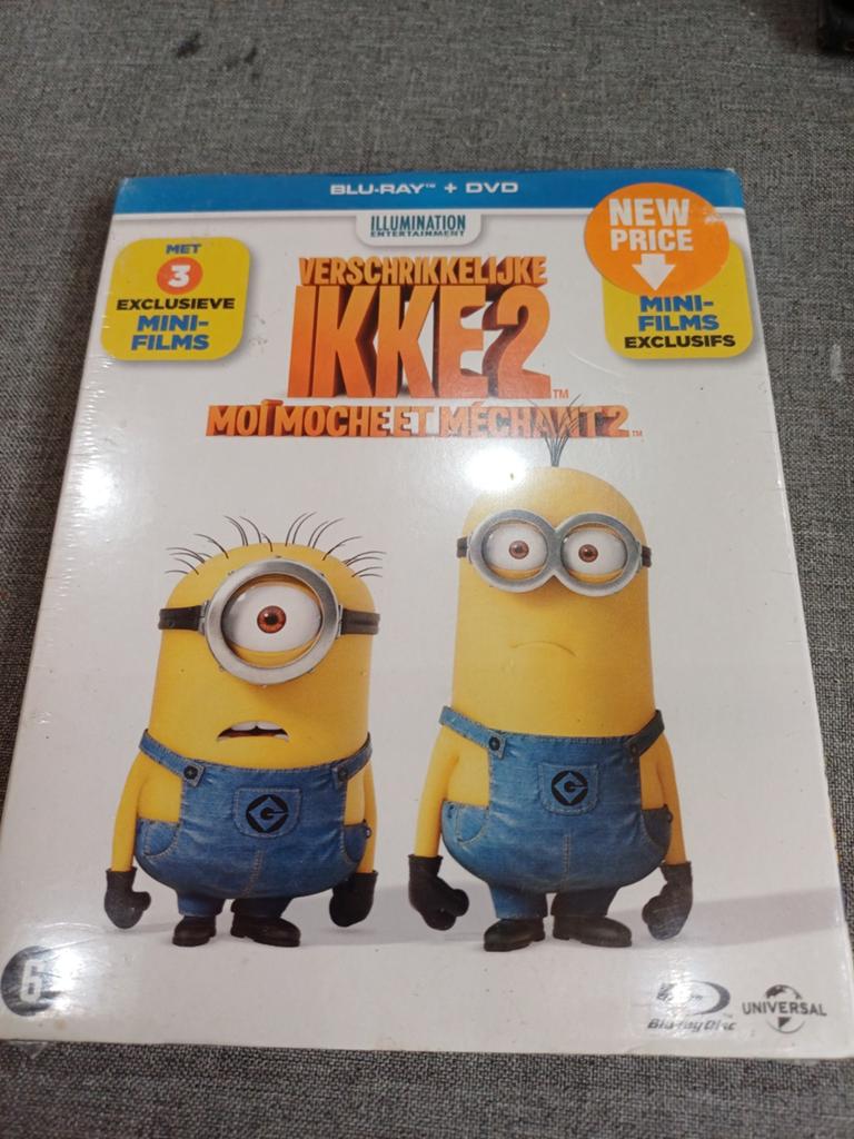 Vers hrikkelijke ikke 2nieuw, Cd's en Dvd's, Blu-ray, Ophalen of Verzenden, Nieuw in verpakking