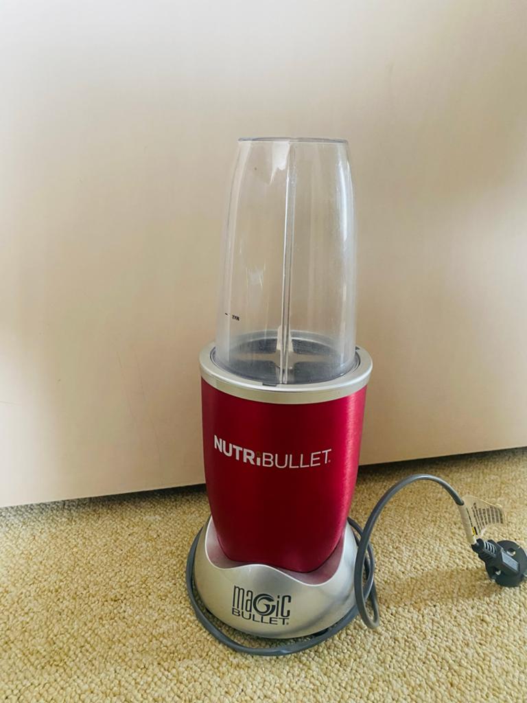 Nutribullet Magic Bullet Blender - Grote Beker, Witgoed en Apparatuur, Blenders, Ophalen of Verzenden, Gebruikt, Blender