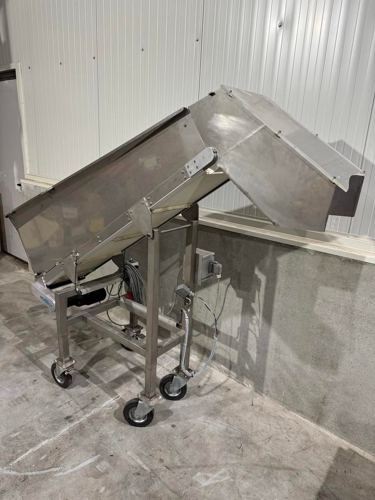 RVS Opvoerband / Transportband / Elevator / Conveyor, Ophalen, Zo goed als nieuw