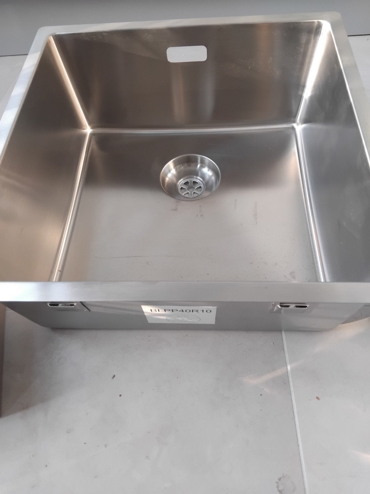 Nieuwe RVS Gootsteen 44x44 cm, Ophalen, Nieuw, Metaal, Zilver